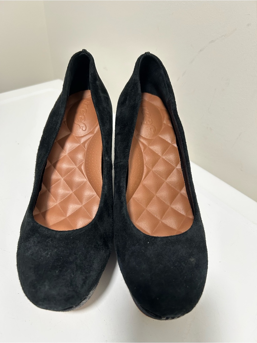Reef High Tropic Suede Platform Wedges Black Size 8.5 - Picture 3 of 13